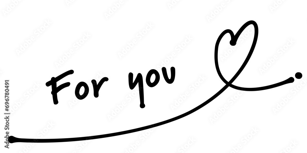 サインペンで描いたような手書きのハートのあしらい(モノクロ) サインペンで描いたような手書きのハートのあしらい(モノクロ)