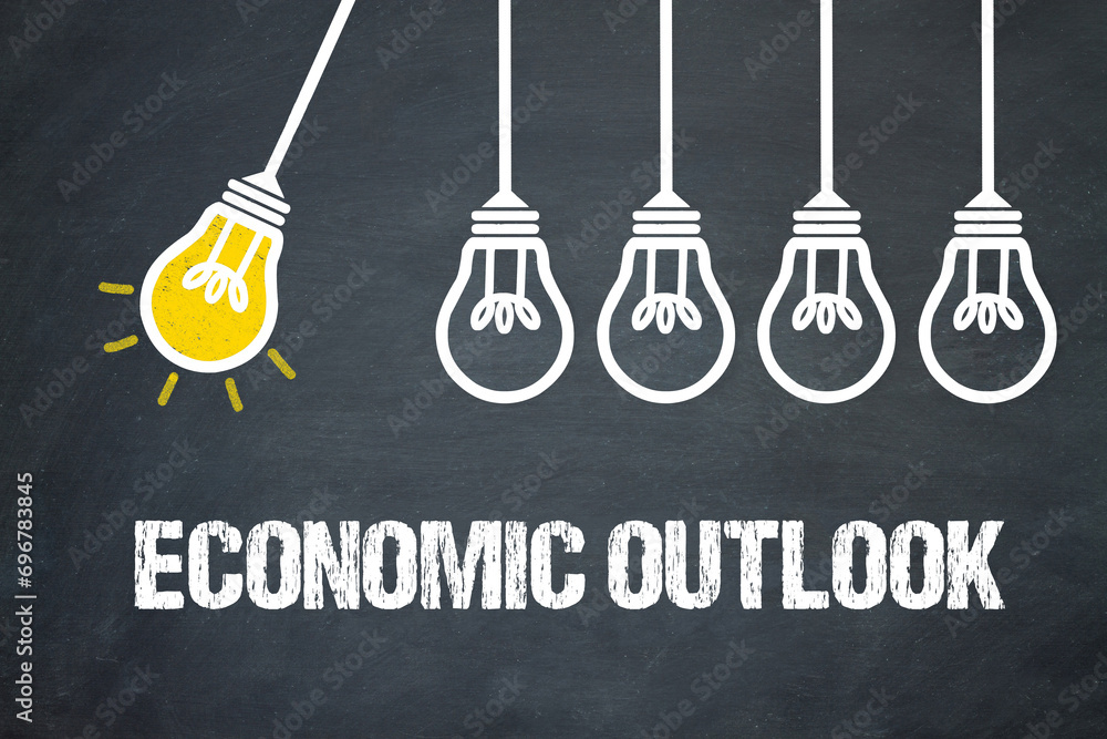 Fototapeta premium economic outlook