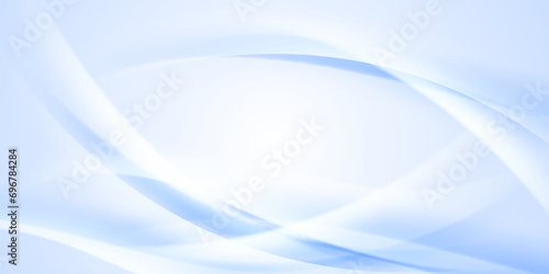 abstract blue wave background modern vector illustration
