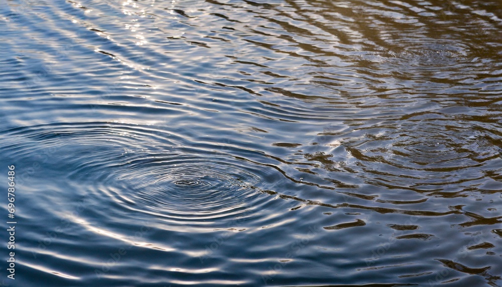 ripples in the water