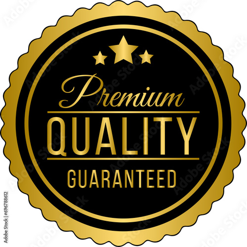 Obraz na płótnie Golden premium quality, best product, limited edition, high quality, guarantee g