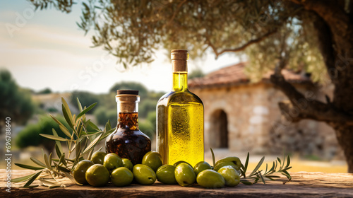 Olive oil bottle