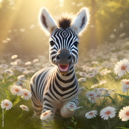 Tiny Stripes  Big Cuteness  A Zebra s Delightful Tale