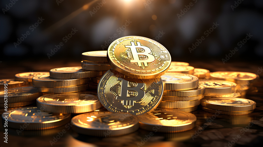 Bitcoin Brilliance: A Pile of Digital Fortune Bitcoin Brilliance: A Pile of Digital Fortune
