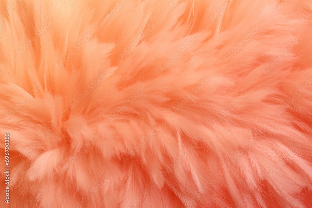 Abstract swirling texture in peach hues, mimicking soft, delicate fuzz