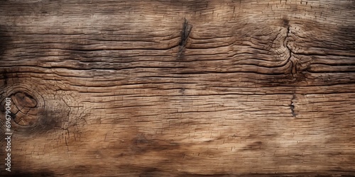 Old natural wood for texture and background : Generative AI photo