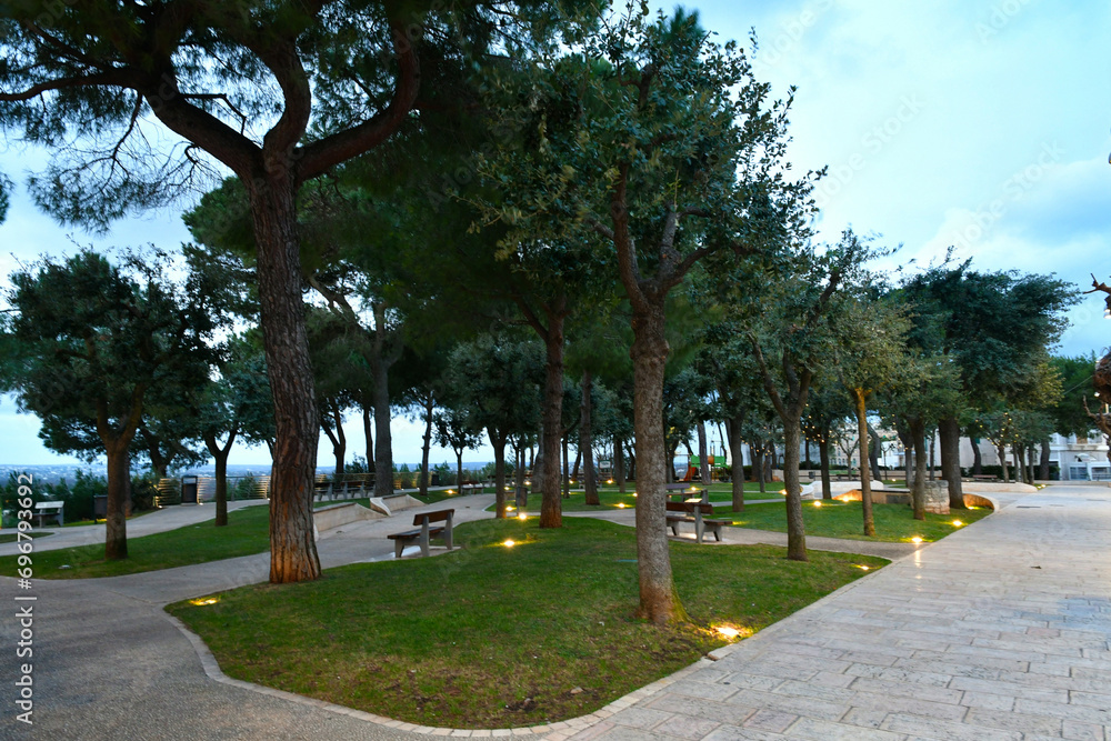 A square of Cisternino, a small town in the Puglia region of Italy. A square of Cisternino, a small town in the Puglia region of Italy.