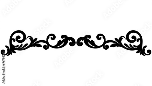 dividers, line separator. Decorative elegant retro fancy lines dividers frame border for text vector abstract hand drawn design calligraphic