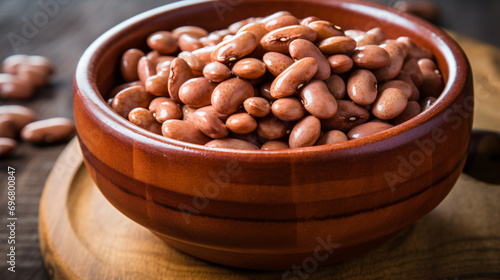 Pinto beans in a bowl