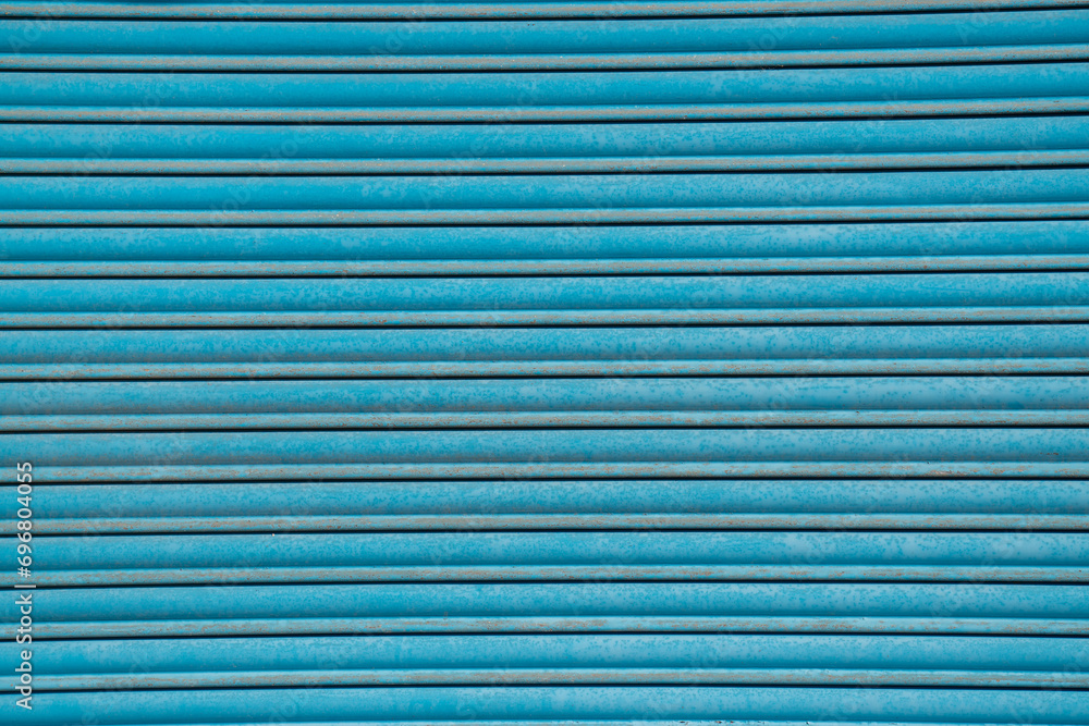 Obraz premium Blue, old wood texture, background