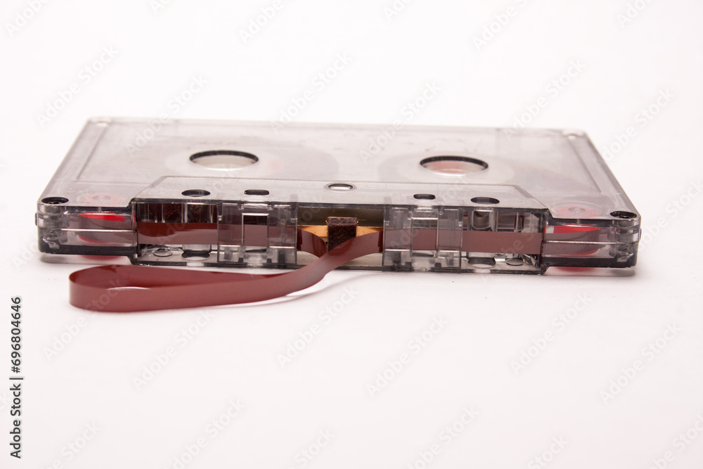 cassette tape isolated on white cassette tape isolated on white