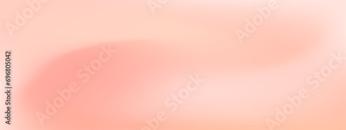 Nude, peach soft gradient. Simple gradient background	 photo