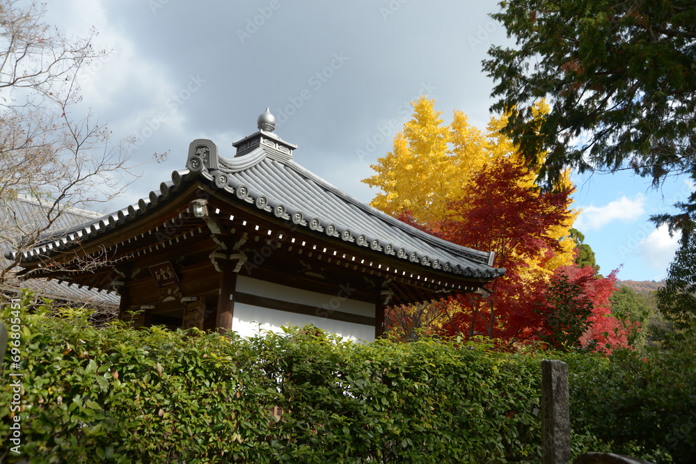 秋の金戒光明寺　西雲院の紅葉　京都市左京区黒谷