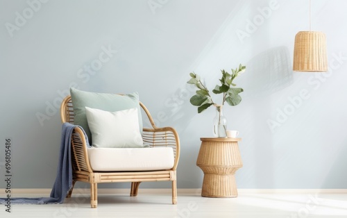 Living room interior with s...