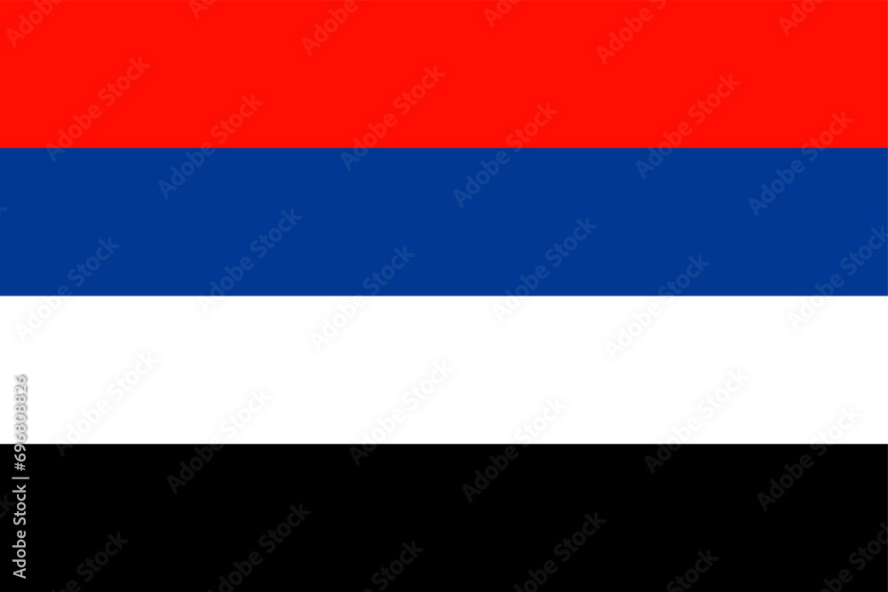 Obraz premium Flag of Native Peoples of Colombia