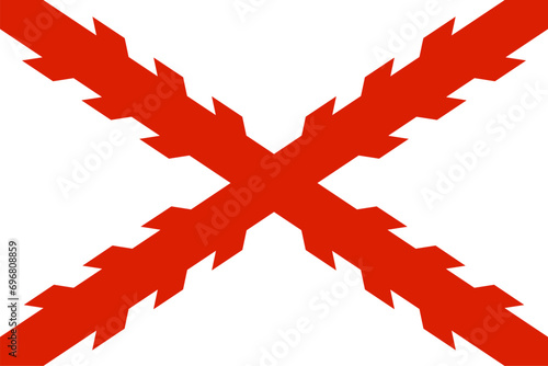 Flag of Cross of Burgundy