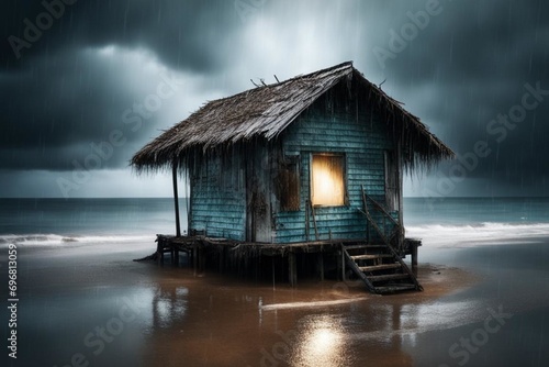 hut on the beach