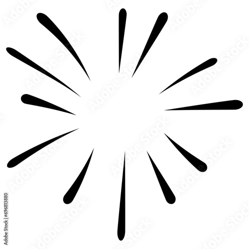 Icon splash in different di...