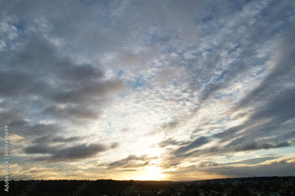 Winter Morning Clouds over England Winter Morning Clouds over England