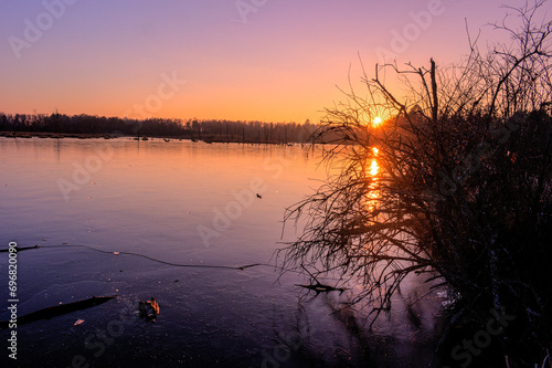 Sonnenuntergang am Schwenninger Moos