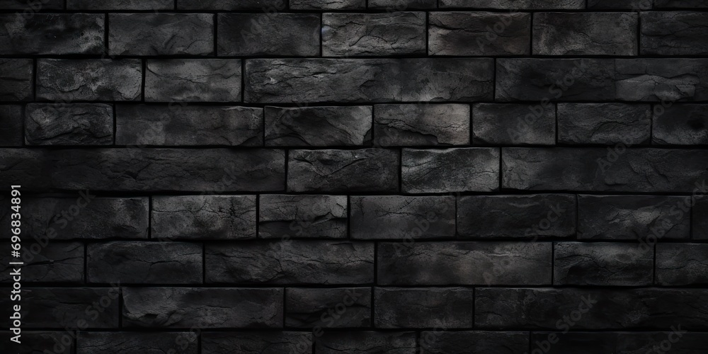 Timeless beauty and rugged charm of textured stone wall. Monochromatic palette featuring various shades of black grey and white sense of sophistication and depth to composition