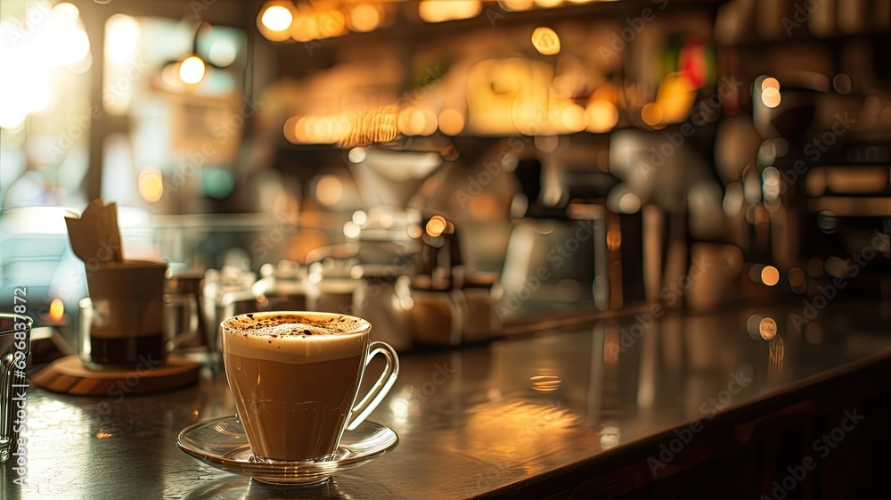 Gemütliche Kaffeepause in stilvollem Café-Ambiente