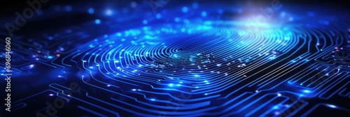 Advanced Biometric Fingerprint Identification System banner photo