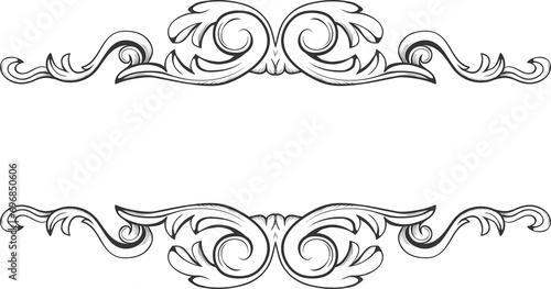 frame with ornament