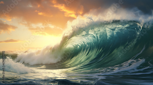 waves on the sea © daniel