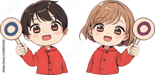 マルとバツの少年少女