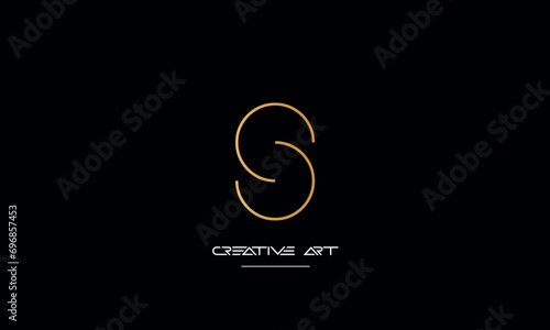 CS, SC, C, S abstract letters logo monogram