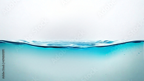 water surface in blue