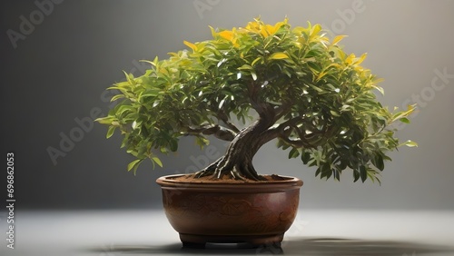 "Miniature Majesty - Bonsai Tree Elegance for Zen Living"