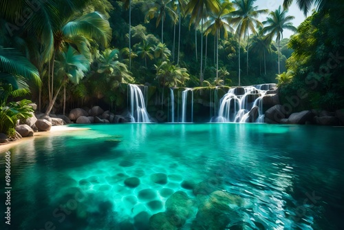 pool in the resort