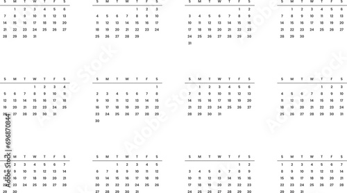 calendar for 2024 png photo