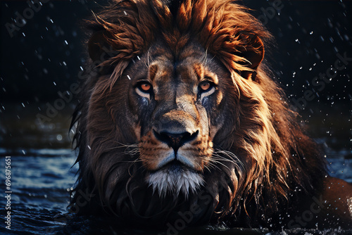 Regal Mane  The Lion s Stare