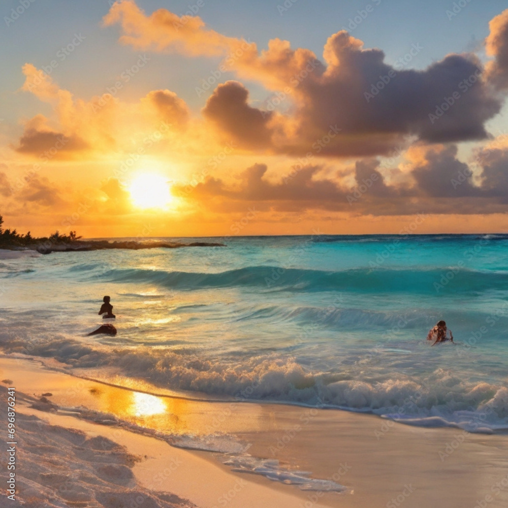 Sunset at bahamas3