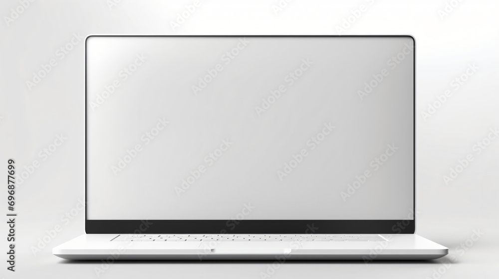 mock up, laptop isolated on white background mock up, laptop isolated on white background