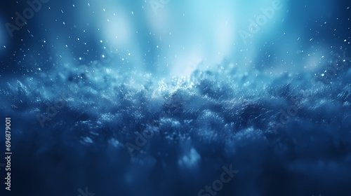 Light dust blue particles illustration background magic, abstract effect, glitter texture light dust blue particles