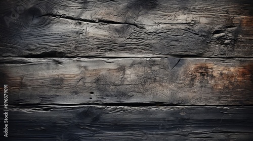 Through the intricate grains of a single plank, an abstract world of nature's resilience and timeless beauty is revealed in this close up of a wood