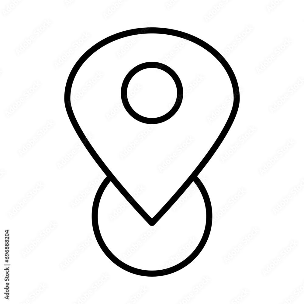 Location icon design Location icon design