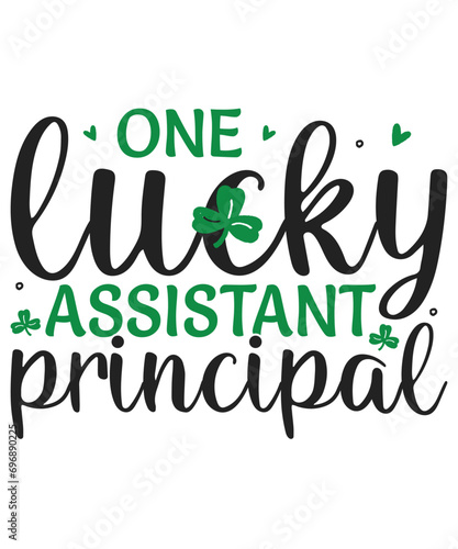 One lucky assistant principal  St patricks day