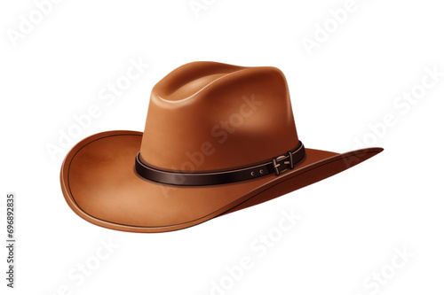 cowboy hat isolated on transparent background