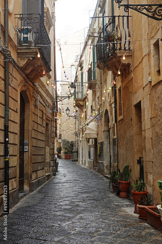 Old town in Catania, Sicily, Italy	