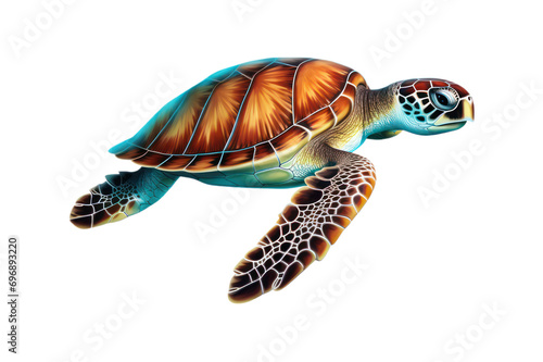 turtle on transparent background © transparentfritz