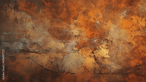 Grunge rusty metal texture background Ai Generative