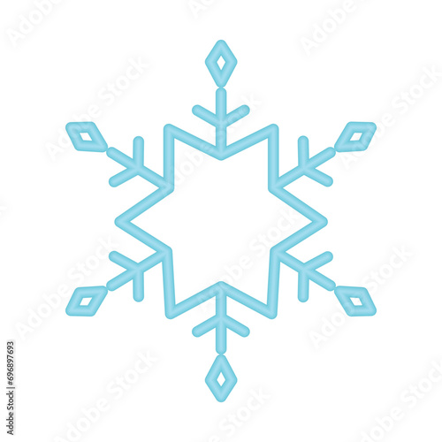 illustration of snowflake