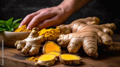 Incredible Benefits of Turmeric with Ginger Ai Generative