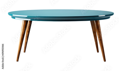 table isolated on transparent background photo