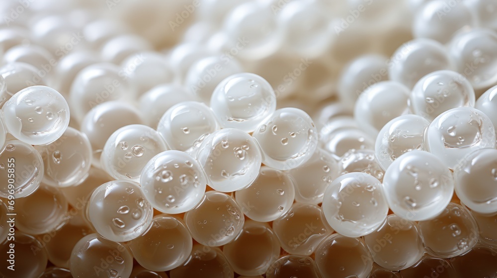 A mesmerizing sight of pristine white bubbles dancing in harmony, evoking a sense of purity and whimsy in a sea of color A mesmerizing sight of pristine white bubbles dancing in harmony, evoking a sense of purity and whimsy in a sea of color